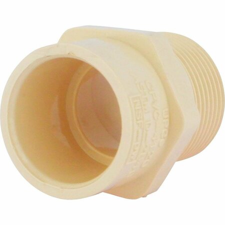 CHARLOTTE PIPE AND FOUNDRY 3/4 In. Male Thread to CPVC Adapter CTS 02109  0800HA